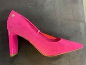 Xti Fushia Slim Block Court Heel image