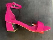 Xti Fushia Low Block Heel image