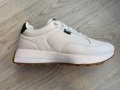 Refresh White Leather Trainer image