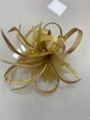 Camile Gold Small Fascinator
