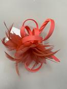 Camile Coral Small Fascinator image