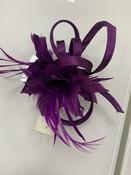 Camile Deep Purple Small Fascinator image
