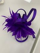 Camile Cadbury Purple Small Fascinator image
