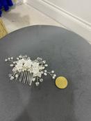 Off White Hair Clip image