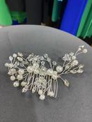 Silver Pearl Hair Clip image