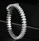 Oliva Diamanté Bangle image