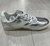 GG Metallic Silver trainers XTI image
