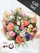 Perfect Pastel Mixed Bouquet &amp; Chocolates