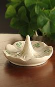 Belleek Shamrock Ring Holder image