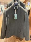 Merino Wool Donegal Jacket - olive green image