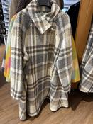 Jimmy Hourihan Cream Checked Cape image