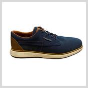 Bugatti 321-AS403-6900 4100 Mens Navy Textile Shoe image