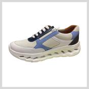 Ladies Softmode 6661-34 Cloud Walk White/Navy/Blue Floater Stret 3E