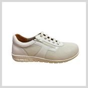 Ladies Softmode White Sneaker - Gina 6655-25 Fitting 3E