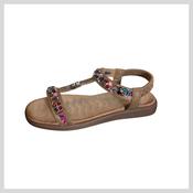 Susst Heidi26, Ladies Camel PU Sandal
