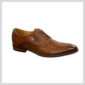 Men's Goor-215 Tan Laced Dress Shoe