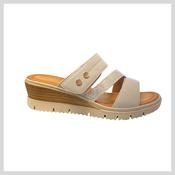 Ladies Susst Mule Sandal Kitty26 - Grey/Silver
