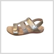 Strive Cassis Ladies Gold &amp; Grey Sandal