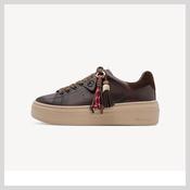 Ladies Brown Tamaris Platform Sneaker 1-23775-47-304 image