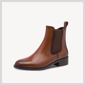Ladies Cognac Leather Chelsea Boot image
