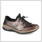 Rieker Womens Slip on Browm/Bronze shoe N3271-25 image