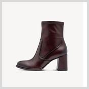 Tamaris Ladies Woman's Merlot Patent Ankle Boot 1-25357-41-568 image