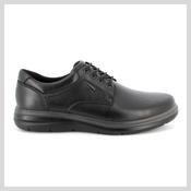 Imac Men's Black Leather Shoe Palermo 2501619
