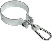 Wrap around swing hook, round 100mm.
