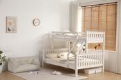 Titan Triple Bunk Bed White image