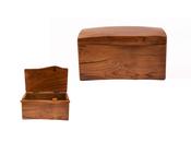 Timber Urn with Wooden Lock (3.5l) image