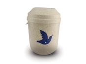 Biodegradable Urn: Blue Dove (3.7l) image