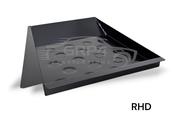 Alloy Driver Foot Tray Black