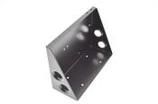 Twin Fuel Pump Regulator Bracket Vertical Black