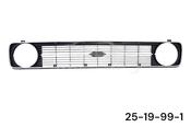 MK2 PLASTIC GRILLE ROUND HEADLIGHT (OVAL BADGE) PAINTED  25-19-99-1 *P image