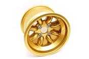 Revolution Rally 9 X 13 8 Spoke Gold wheel for Escort group 4 fit *ND image