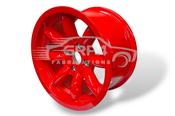 REVOLUTION RALLY  9 x 15 8 SPOKE RED WHEEL FOR ESCORT GROUP 4 FIT *ND image