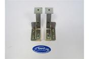 GRP4 Chassis Mounted Sump Guard Rear Brackets Suit Wet Sump Engi image