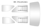Mk1 5 Piece Window Kit Clear *P