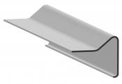 Roofing Trim - Raised Edge 'B' - 3m Length