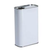 White Rectangular Tin - UN Approved - 1 Litre