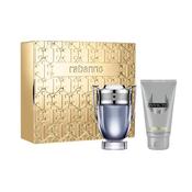Paco Rabanne Invictus Eau de Toilette 100ml and All Over Shampoo 100ml 2 Piece Gift Set image