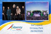 (22) 26/06/2026 Def Leppard - Ormeau park - DEPARTING DUNDALK ONLY