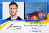 (42) 22/08/2026 Calvin Harris  - Boucher Road playing fields - DEPARTING DUNDALK ONLY