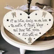 'Angel Wings' Memorial Plaque image
