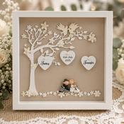 Tree Wedding Frame