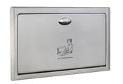 Baby Changing Station - Stainless Steel Recessed image