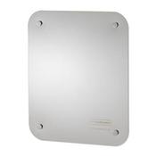 Splash Back Panel - Polished Stainless Steel - Pre-Drilled with Mirror Screws &amp; Screw Caps image