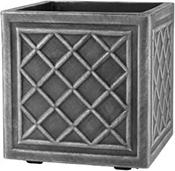 32cm Sq.Lead Effect Planter image
