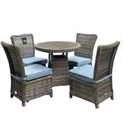Amalfi 4 Seat Round Kids Dining Set image