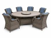 Amalfi 6 Seat Oval Dining Set